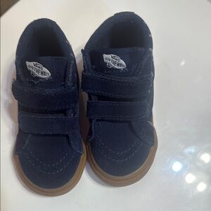 Vans Kids Navy Blue Shoes